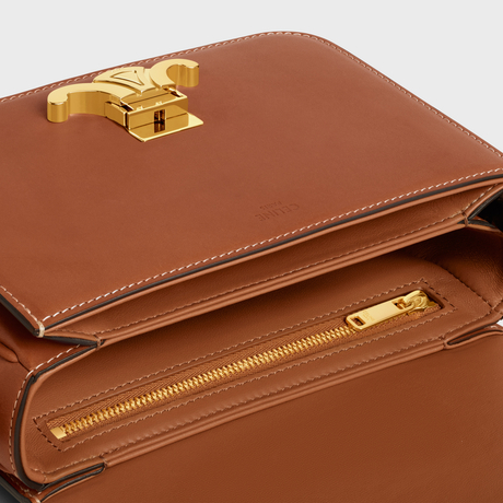 TEEN TRIOMPHE BAG IN NATURAL CALFSKIN TAN